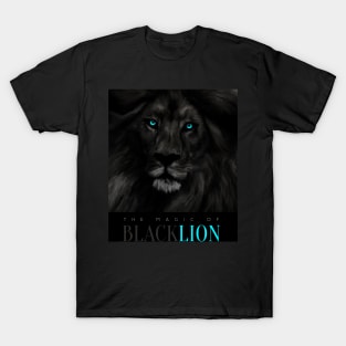 Black Lion Magic Fine Art T-Shirt